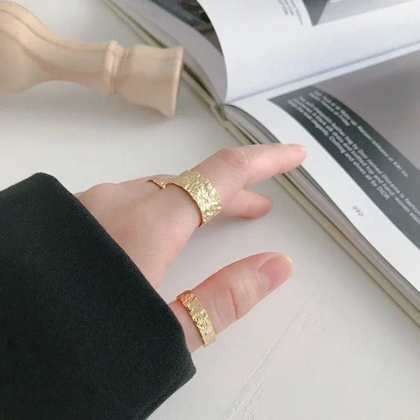 the TEXTURED ring