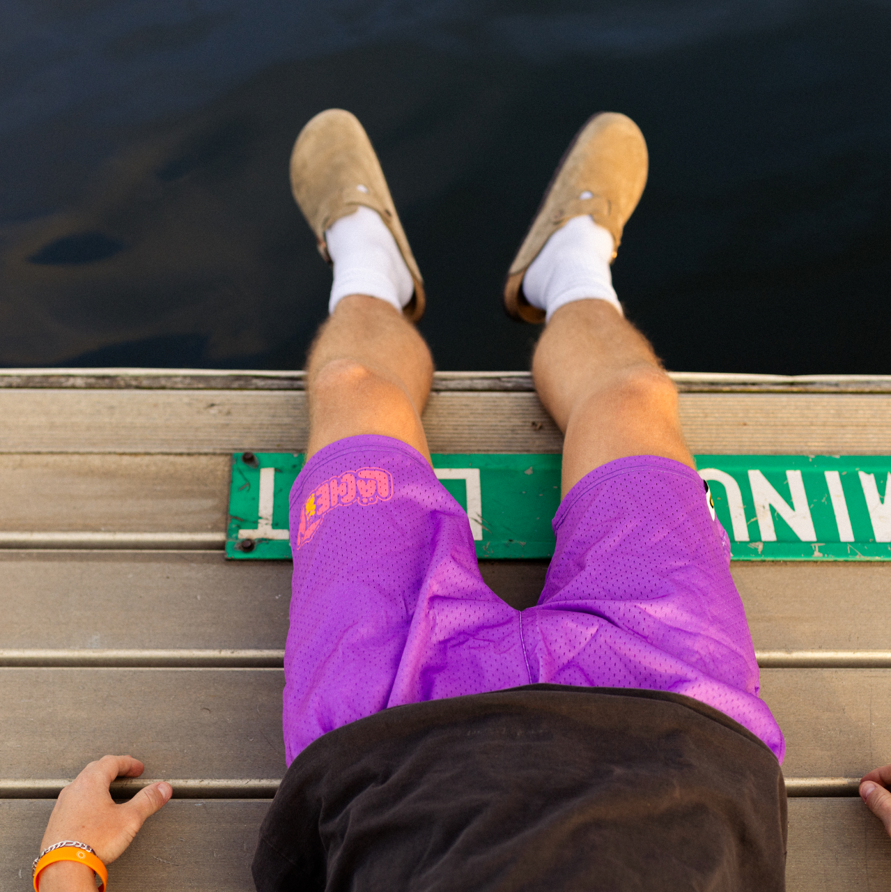 SADDERDAY Shorts Purple