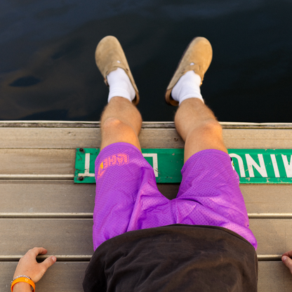 SADDERDAY Shorts Purple