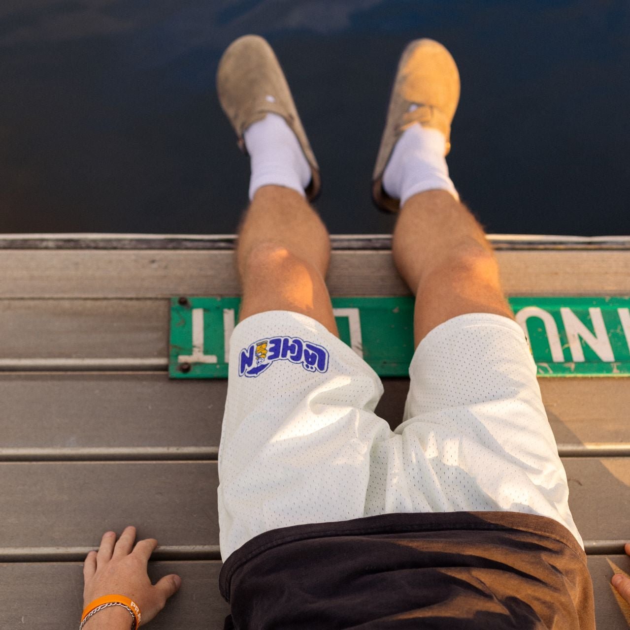 SADDERDAY Shorts Creme